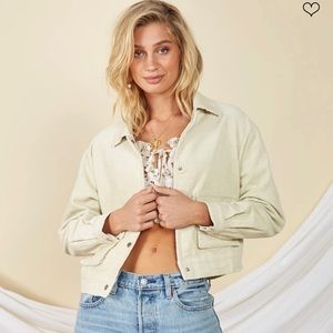 Corduroy Opus Jacket Stone